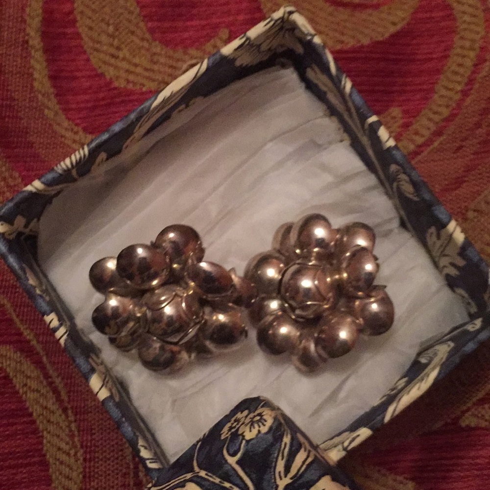 Sterling Silver Peruvian Ilaria Flower Earrings